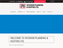 Tablet Screenshot of iphltd.com